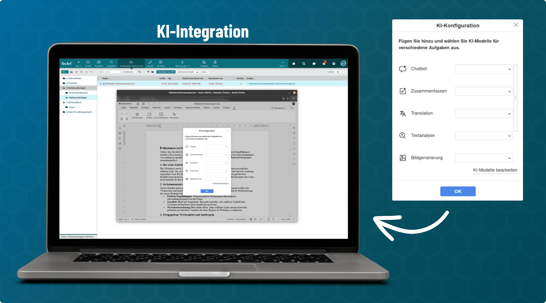 KI Integration in OnlyOffice